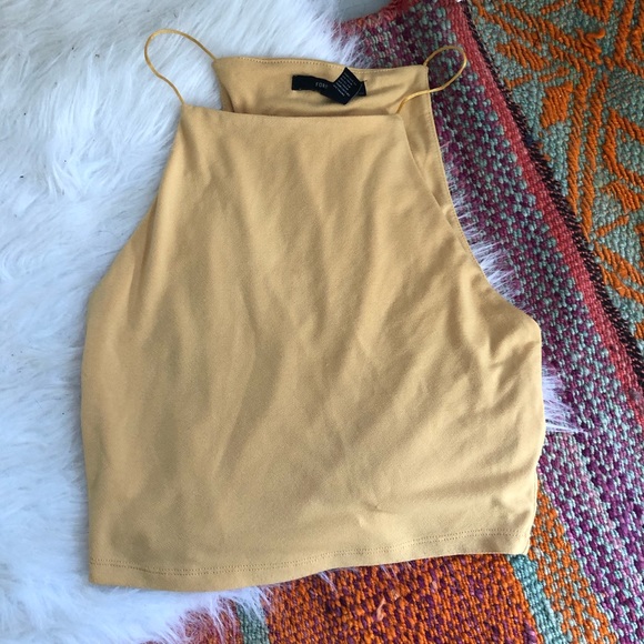 Forever 21 Tops - ☀️3/$25 Forever 21 | Yellow Tank Top Blouse